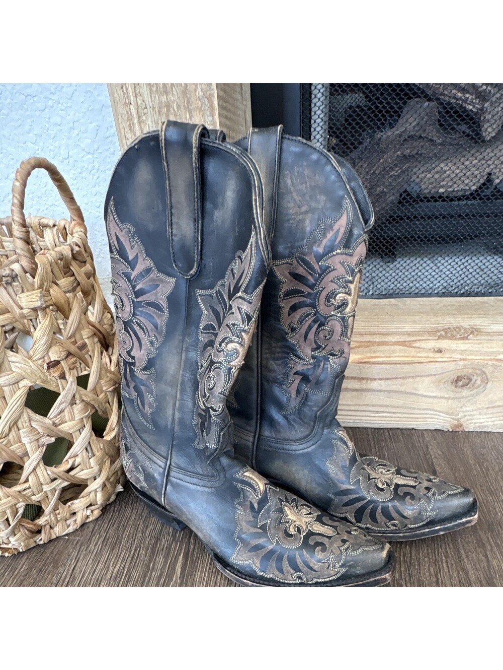 Cowboy Black Gold Western Boots Cavender’s